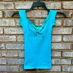Marciano Guess Turquoise Top